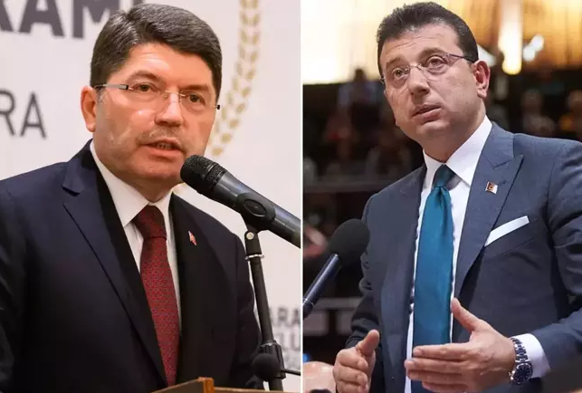 ADALET BAKANI TUNÇ'TAN İMAMOĞLU'NA BAŞLATILAN SORUŞTURMAYA İLGİLİ AÇIKLAMA