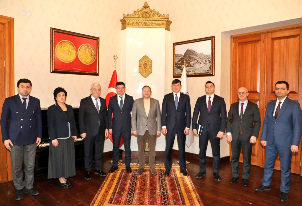 AZERBAYCAN'DAN KARS’A ÜST DÜZEY ZİYARET