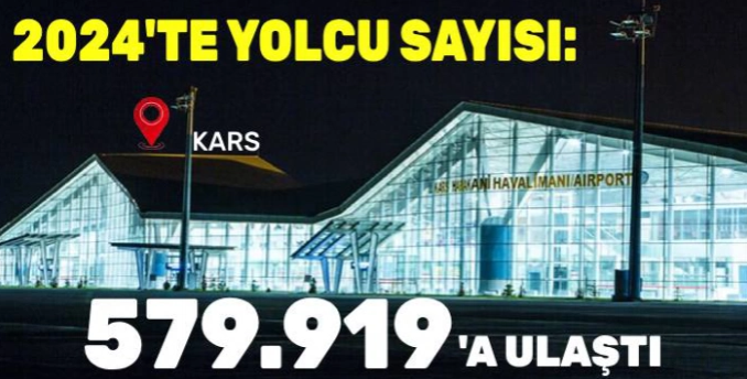 HARAKANİ HAVALİMANI'NI 1 YILDA 579 BİN 919 YOLCU KULLANDI