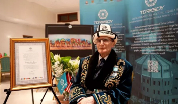 PROF. DR. AZİZ SANCAR, TÜRK DÜNYASI KÜLTÜR ELÇİSİ OLDU