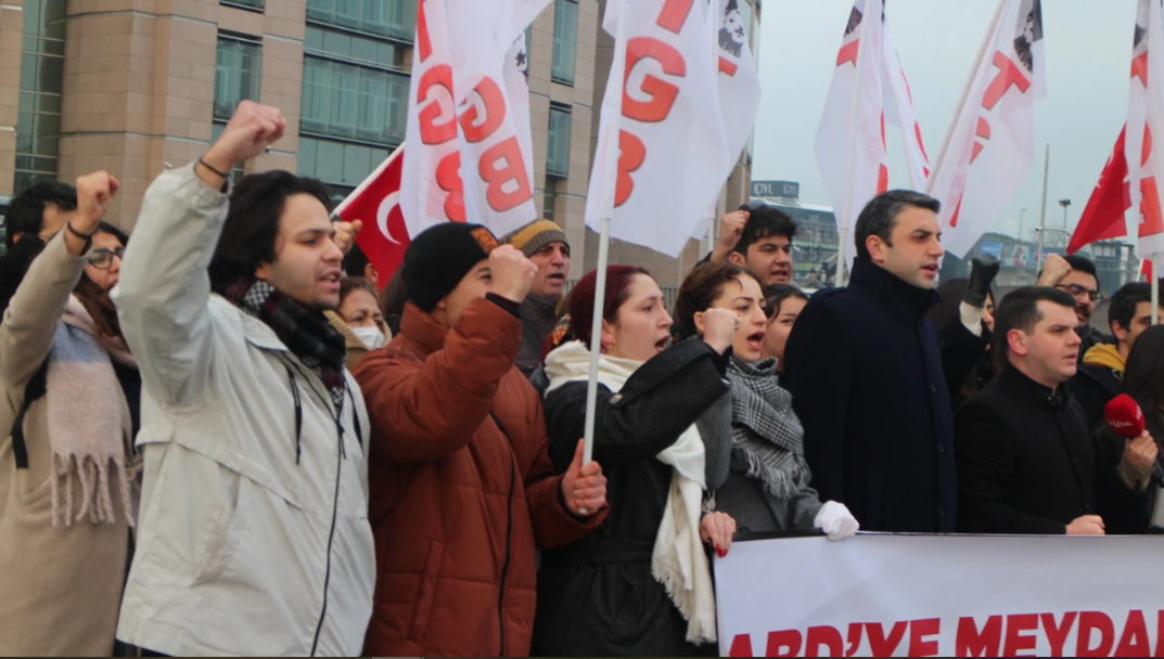 CONİYE ÇUVAL EYLEMİNE HAPİS KARARI