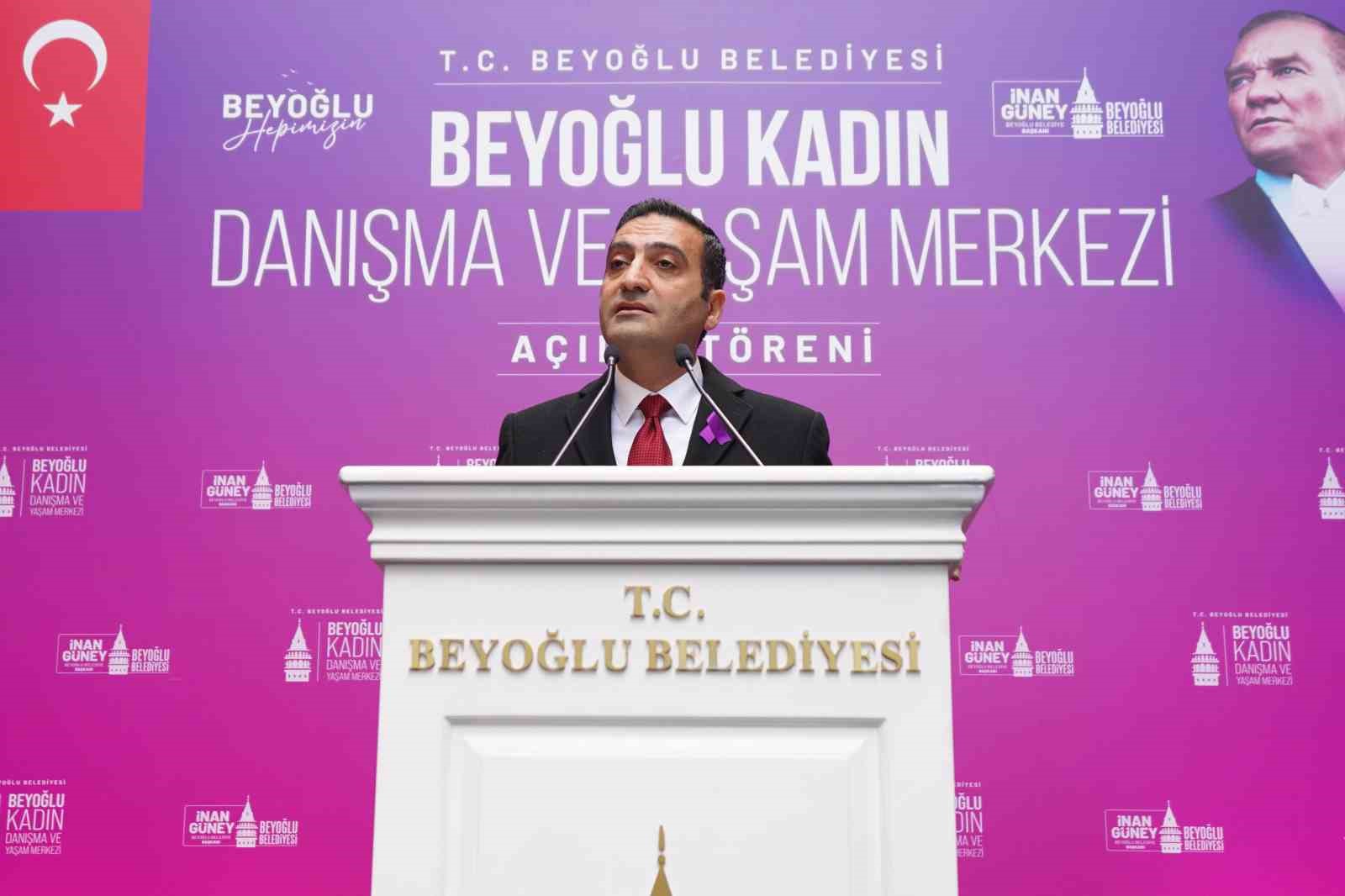 Beyoğlu’nun ilk ‘Kadın Danışma ve Yaşam Merkezi’ açıldı