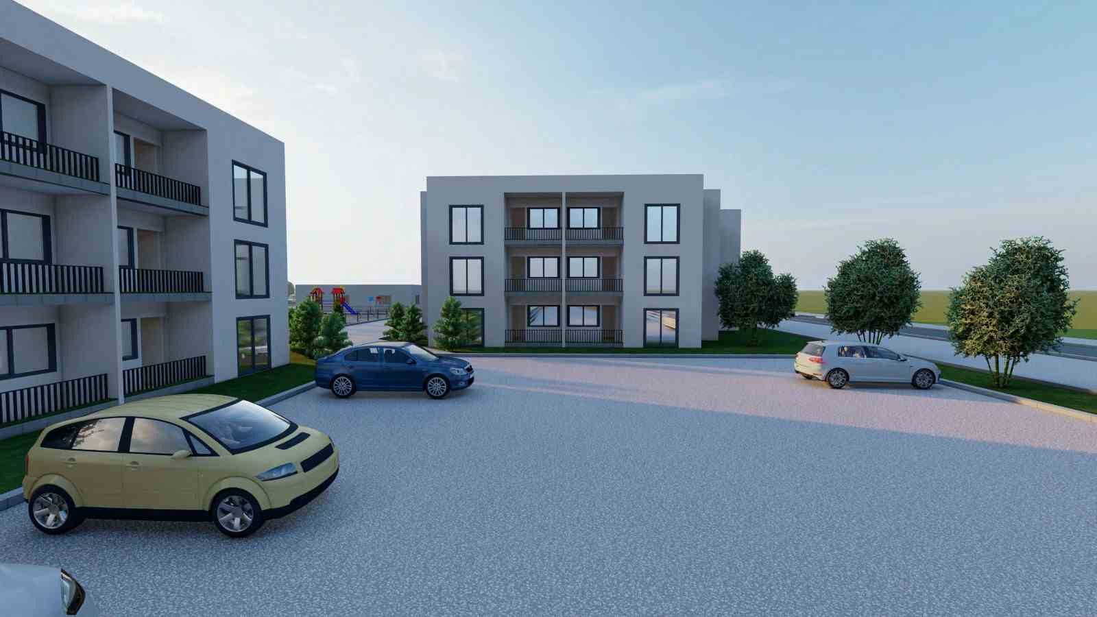 Hatay Büyükşehir Belediyesi, hak sahibi olmayan ailelere umut olmak için ilk adımı attı