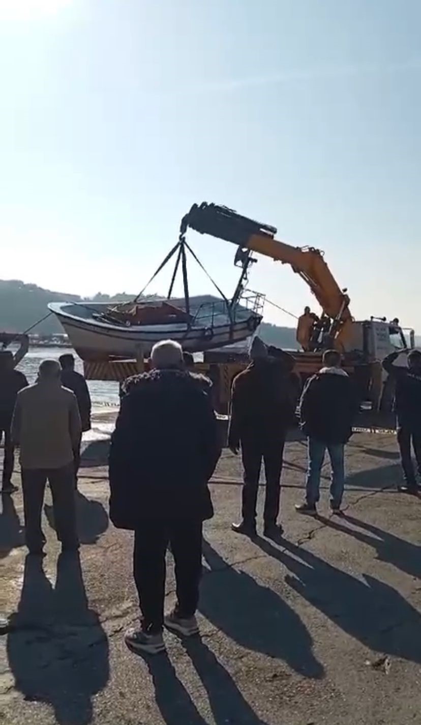 Şile’de kayıp balıkçının teknesi bulundu
